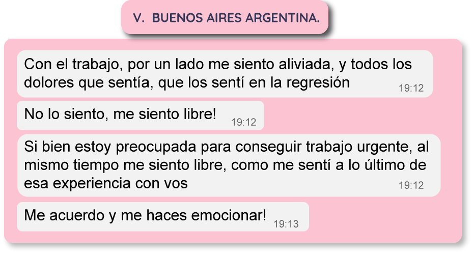 Terapeuta en regresiones